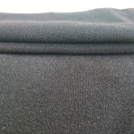 Velour loop black and white color nylon and polyester material